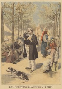 La récente vague de chaleur à Paris - French School